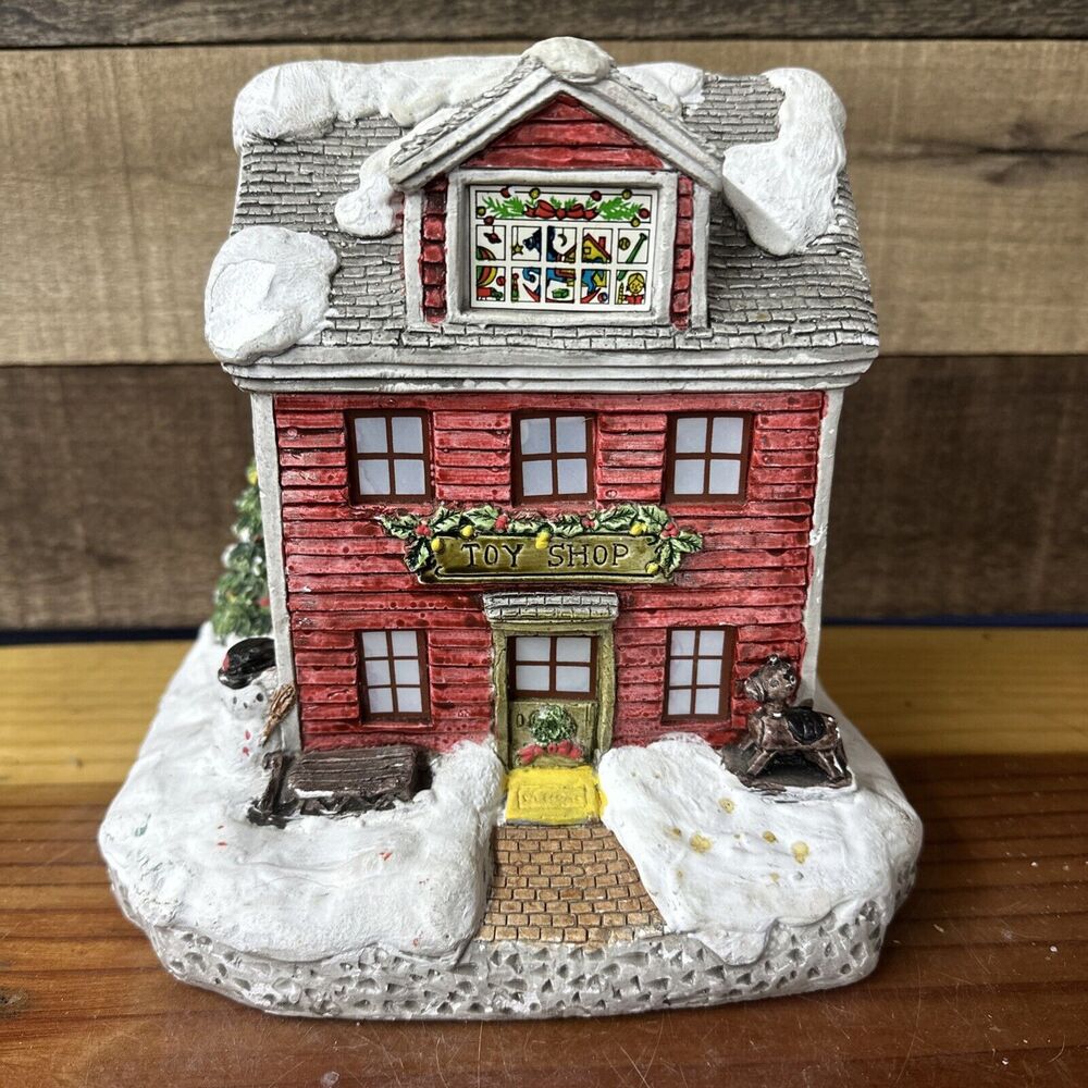 Colonial Village Christmas Toy Shop By Colonial Candle of Cape Cod